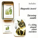 Firefly Notes ~ Cat Stitch Marker and Notions Tin Kit