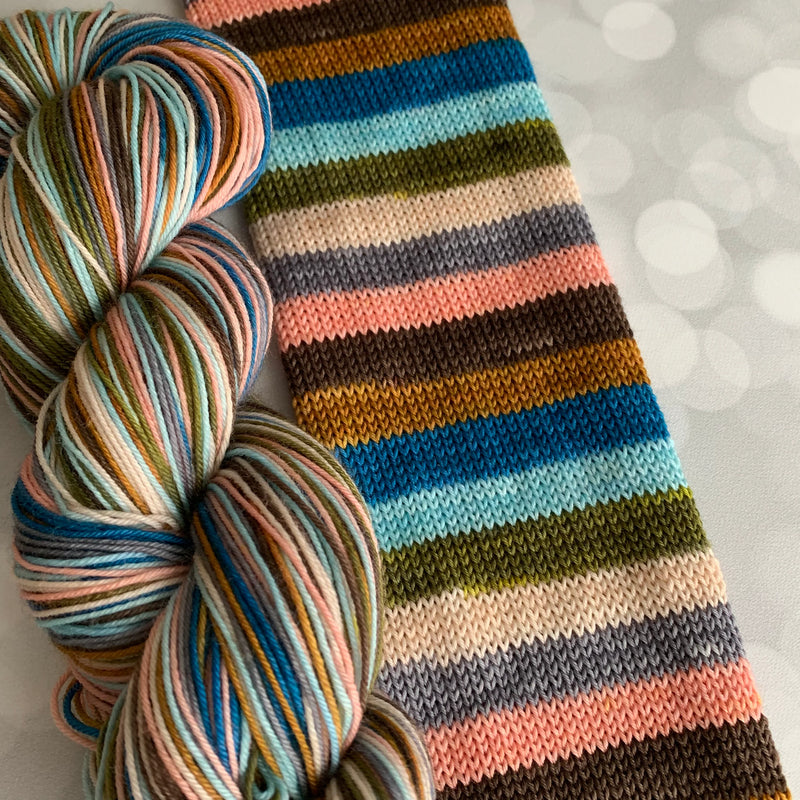 Freckled Whimsy ~ Self-Striping Sock Sets